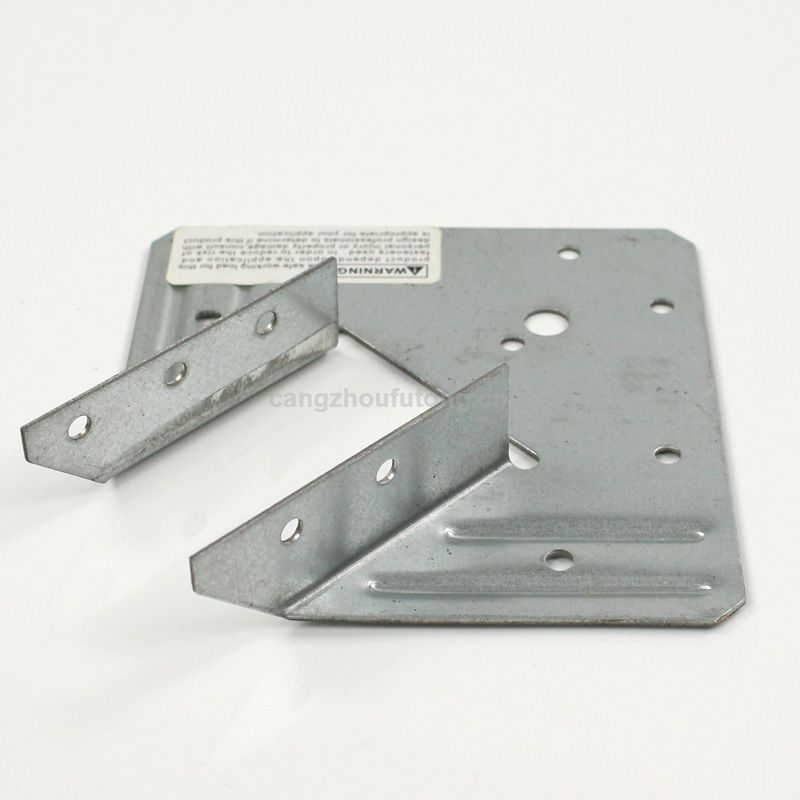 Heavy Duty Hurricane Straps Brackets Truss To Rafter Connector Powder Coated Joist Hangers for Roofing Wood Timber