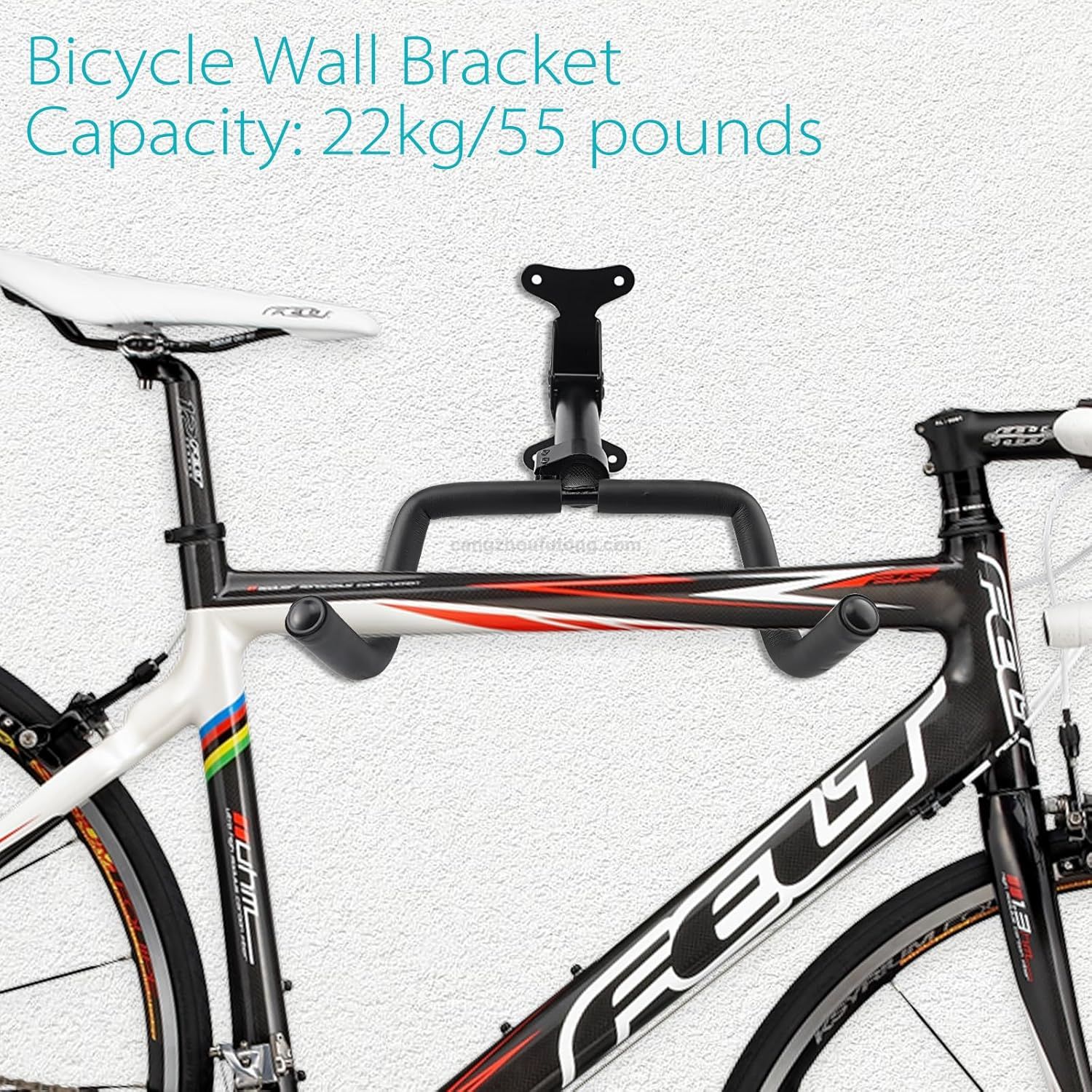 Bicycle Wall Mounts Angle And Wall Clearance, Adjustable Bicycle Mount Wall Bicycle Garage Hanger