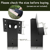 Elevator 4x4 Deer Blind Tree Stand Bracket Outdoor Angle Bracket for Platform Pergolas Observation Deck Swing Frame