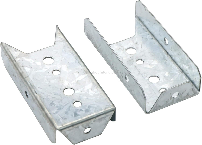 Galvanized Steel 2x4 Fence Bracket Deck Rail Bracket for Stair Fence Railing