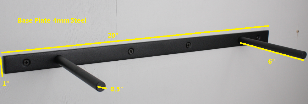 hidden floating wall shelf bracket