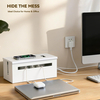 Home Office Metal Cable Management Box Large Cable Organizer Box Power Strip Box for Electrical Cord Hiding