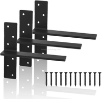  Free Hanging Countertop Support Bracket Hidden Floating Wall Bracket Bench Seats Vanities