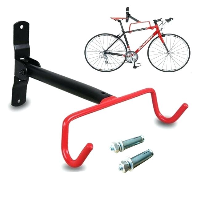 bicycle-wall-mount-five-flower-bike-rack-storage-hanger-garage-holder-mounted-hanging-brackets-with-6-cable-cycle-stand-wood-diy