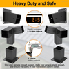 Heavy Alloy Steel Pergola Kit with 3-Way Brackets for 4