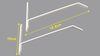 Energy Saving Universal Radiator Shelf Brackets (One Pair: 2 Brackets)