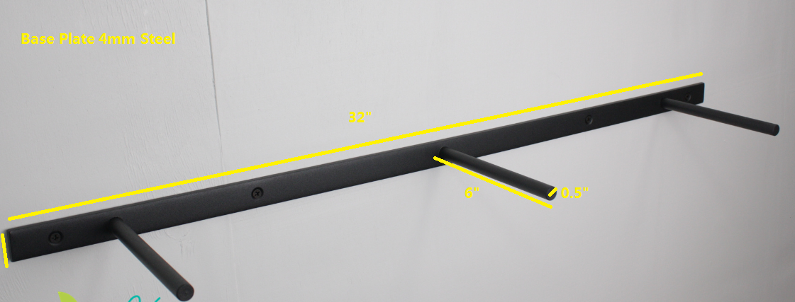 hidden floating wall shelf bracket