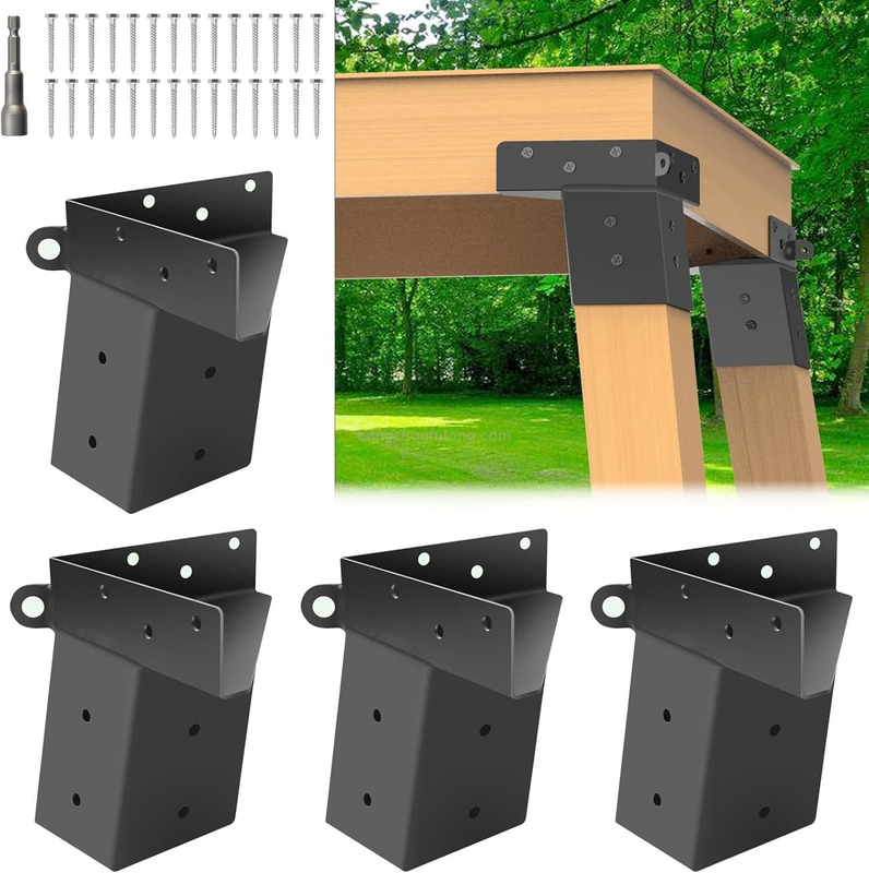 Compound Angle Platform Brackets – Heavy Duty Tree Stand & Hunting Blind Support Brackets for Outdoor Shooting Platforms
