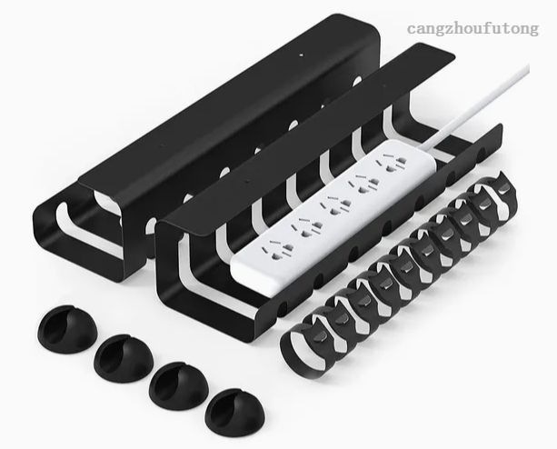 Premium Under Desk Cable Management System – Powder-Coated Steel Cable Duct