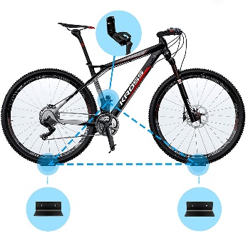 wall mounted bike rack