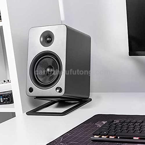 Desktop Speaker Stands for Tabletop Steel Computer Speaker Stands