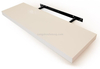 Wall Mounted Hidden Brackets, 2Pcs Thickened Solid Steel Floating Shelf Brackets