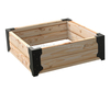 Heay Duty Metal Raised Garden Bed Corner Brackets Kit for 2 inch x 12 inch planks