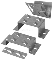 Galvanized Steel Surface Mount Acoustic Panels Impaling Clips for Drywall Plywood Masonry