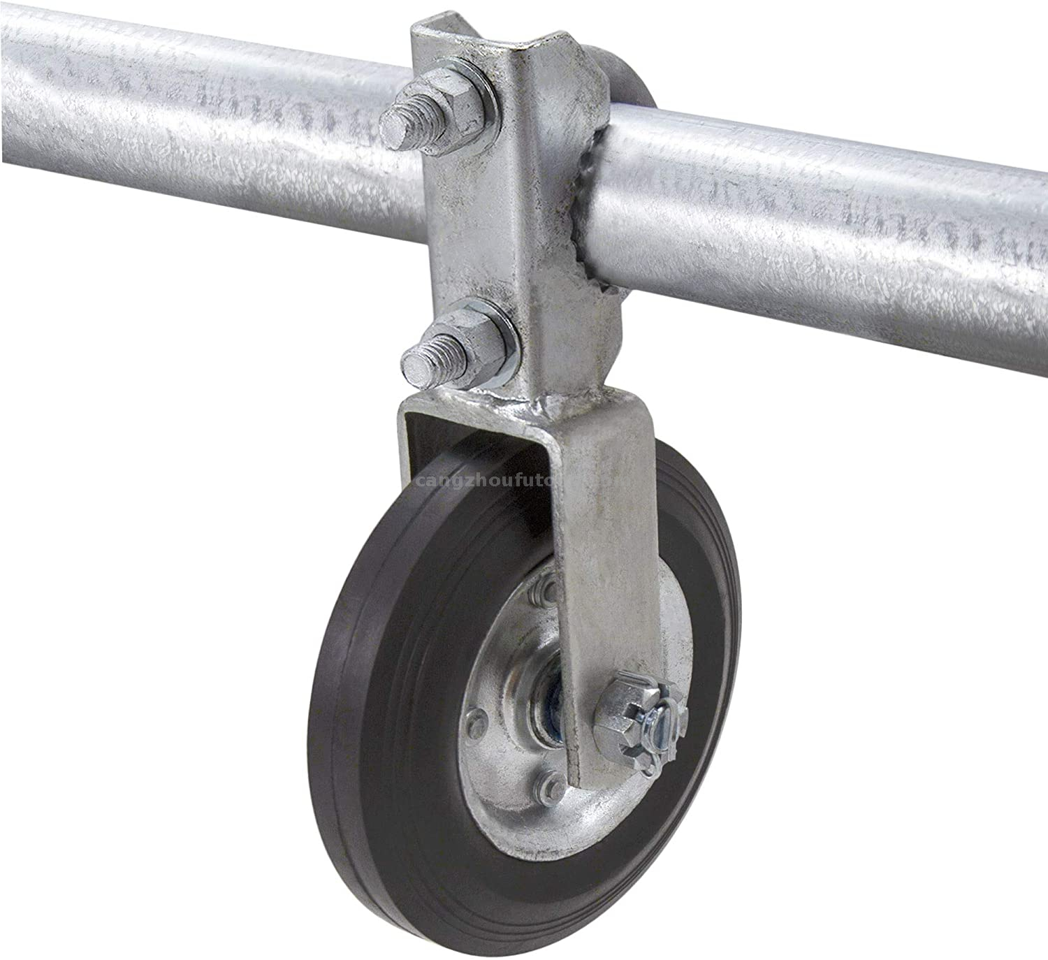 Gate Wheels for Supporting Gates with Gate Frames