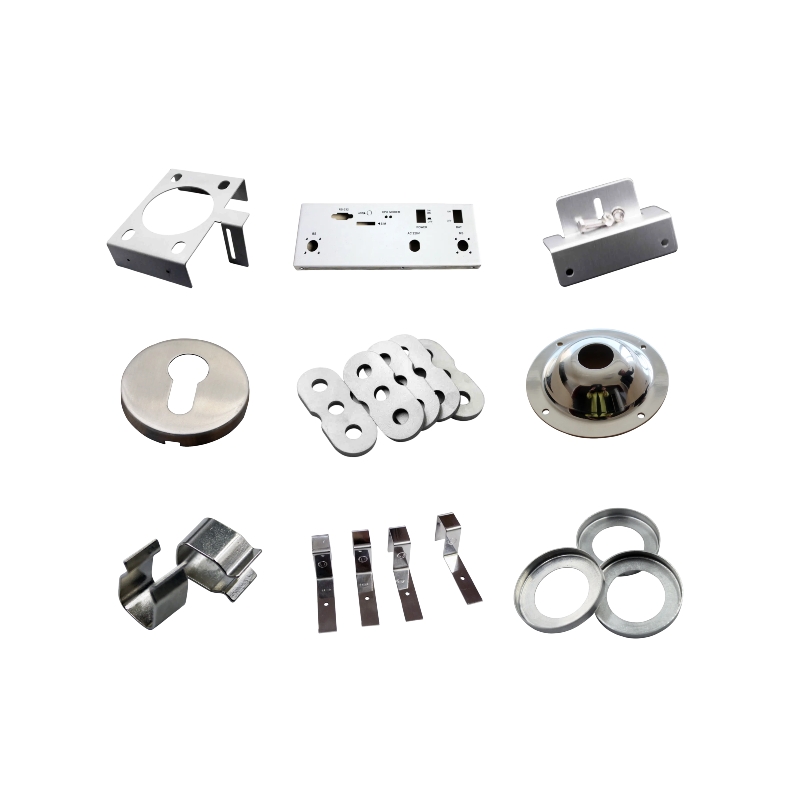 Custom Sheet Metal Fabrication Aluminum Stainless Steel Iron Metal Stamping Bending Laser Cutting Support Bracket Parts