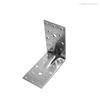 Silver Galvanised Angle Bracket with Beading Hole – Strong Wood Corner Connector