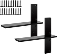  Free Hanging Countertop Support Bracket Hidden Floating Wall Bracket Bench Seats Vanities