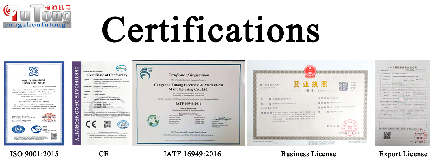 Certifications