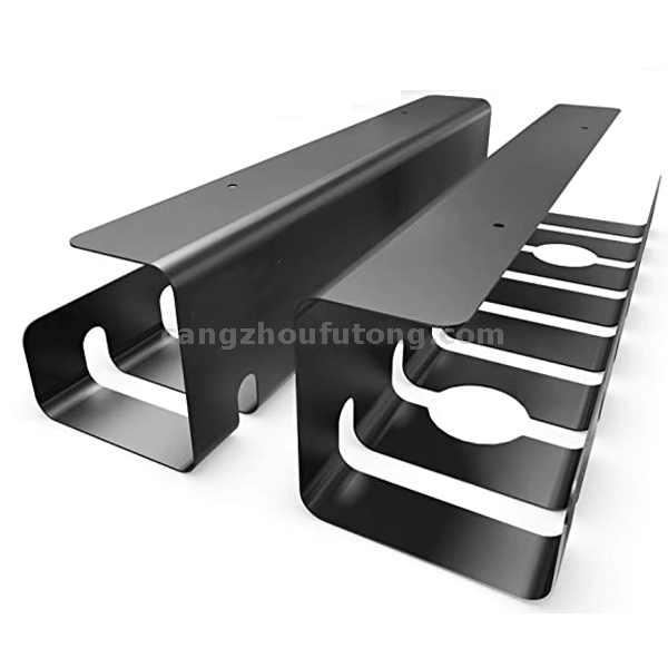 U shape channel metal shelf bracket
