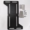 2 Pcs Bed Frame Brackets for Headboard, Bed Frame Adapter Connector, Bed Modification Plate, Bed Frame Conversion Kit