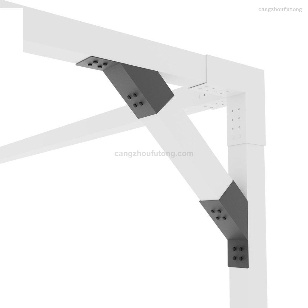 Stainless Steel Pergola Bracket – 3-Way Extension Corner Connector for Gazebo & Outdoor Wood Beams