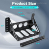 Metal Steel Battery Mounting Box Tray Bracket DIY Easy Bolt-In Battery Tray