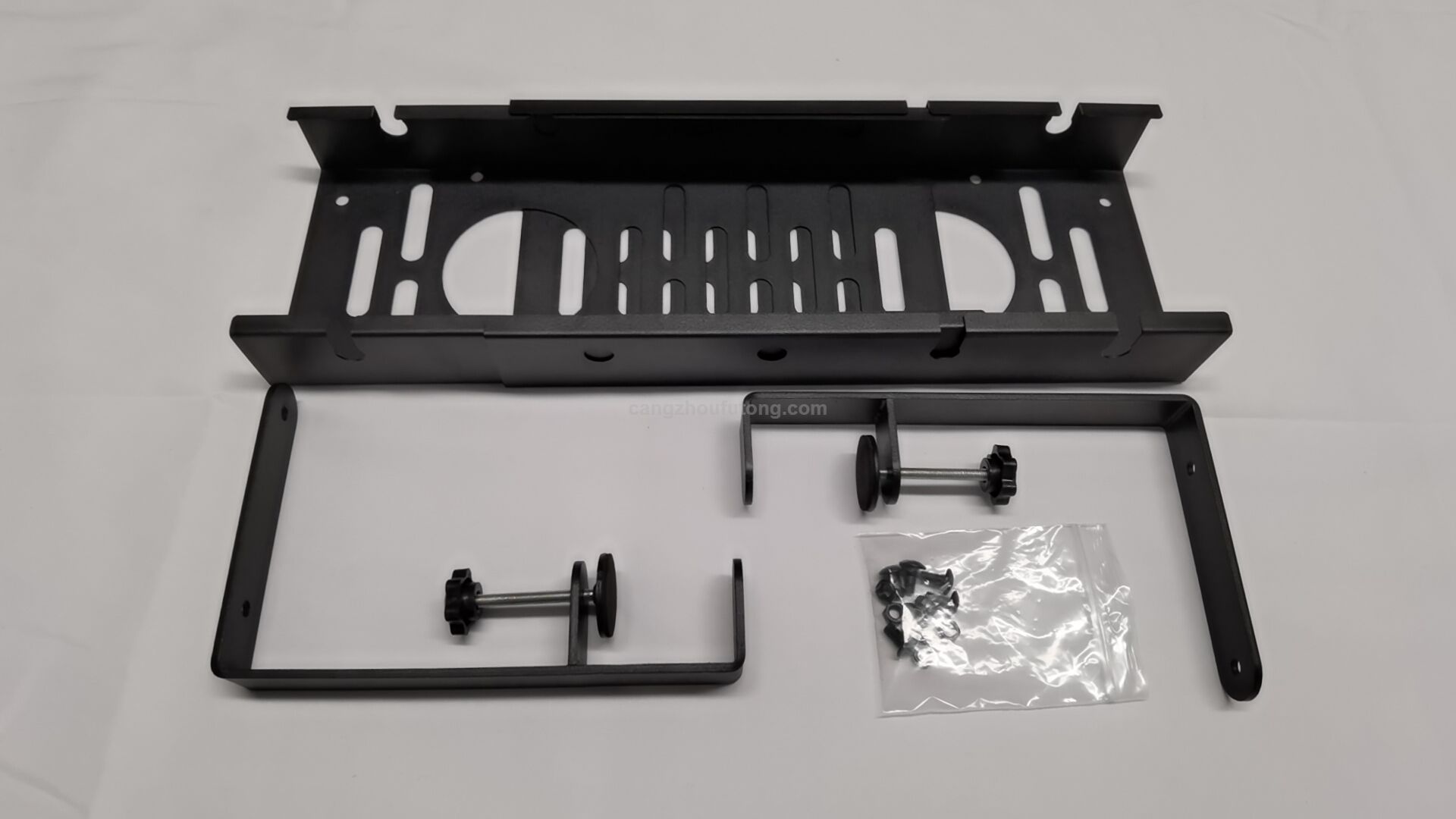 Under Desk Cable Management Tray No Drill Steel Cable Tray Organizers Wire Management Tray 