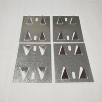 Acoustical Insulation Impaling Clips,Acoustic Panel Impaling Clip,Impaling Clips Installation Hardware for Acoustic Panels