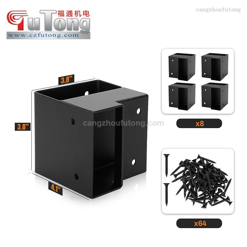 Heavy Duty 2x4 Workbench Bracket Kit – 8PCS Steel 3-Way Corner Brackets for DIY Tables, Shelves & Workbench Frames