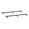 Heavy Duty Hidden Shelf Brackets Hardware, Solid Steel Support Rods, Wall Mounting Invisible Floating Shelves Bracket for Kitchen
