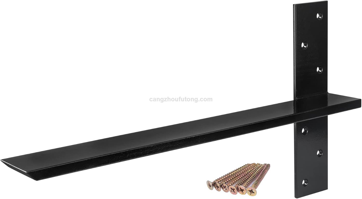 Free Hanging T Shelf Bracket Heavy Duty Steel Knee Wall Hidden Granite Countertop Support Floating Bracket