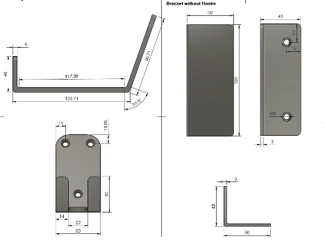 wall mounted bike rack