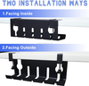 Cable Management Cable Duct Desk Metal Cable Holder Desk With No Drilling Required for Garage Use