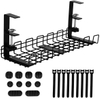 Cable Organizer Cables Clips Adjustable Cord Holder Under Desk Cable Management Wire Keeper Organizer Holder