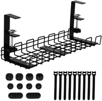 Cable Organizer Cables Clips Adjustable Cord Holder Under Desk Cable Management Wire Keeper Organizer Holder