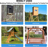 Elevator 4x4 Deer Blind Tree Stand Bracket Outdoor Angle Bracket for Platform Pergolas Observation Deck Swing Frame