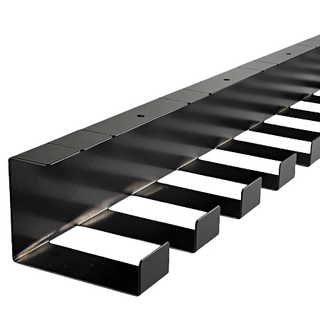 Desk cable tray metal 60x80 mm black 1 (1)