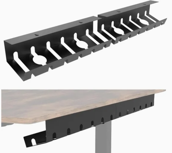 Premium Desk Cable Duct System – Slotted Design for Smart Workspaces