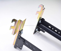 Bolt-On To Hook-On Bed Frame Conversion Brackets with Hardware Hook Plate