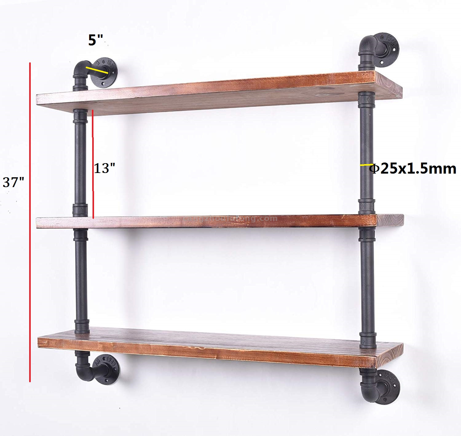 raccords-en-acier-inoxydable-armoire-pipe-bracket-mur-mount-floor-rod