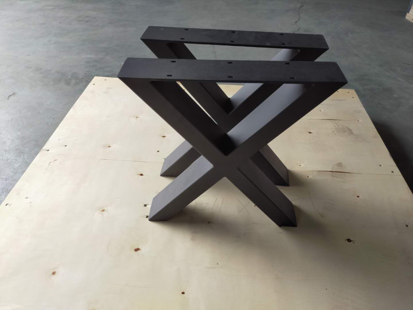 Steel Heavy Duty Iron Bench Bases 16”High Coffee Table Legs