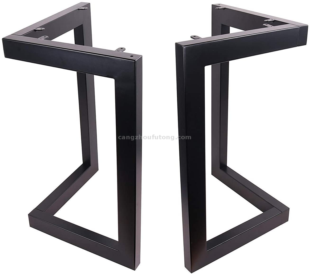Dining Table Legs L-Shaped Steel Country Style Office Table Legs Computer desk legs