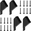 45-Degree Angle Bracket for Pergolas Gazebos Steel Reinforced Fits 2X 4 Lumber with Drainage Holes Pergola Bracket Kit