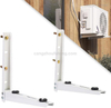 Universal Foldable Wall Mount Bracket for Mini Split & Window Air Conditioner – Heavy Duty White Coated Steel Support