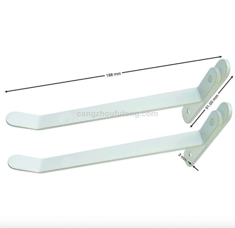 Energy Saving Universal Radiator Shelf Brackets (One Pair: 2 Brackets)