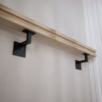 304 Stainless Steel Handrail with Hidden Mounting Bracket