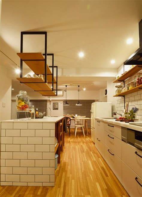 ceilling mounted floating shelf brackets