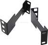 1U Server Rack Depth Extender - 4-Inch/10 cm Deep -Recessed Rack Mount Adapter Kit for Network Rack