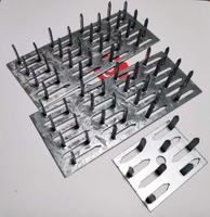 Galvanised Impaling Clips for Acoustic Panels